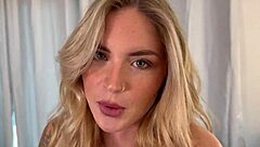 Intense first rough face fucking with big ass babe from tinder pickup in homemade pov