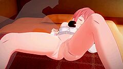 Beautiful Asian cutie gets her pussy fucked in 3D animated porn