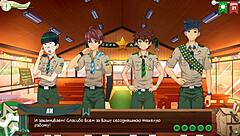 i write in my diary about game friends camp episode 36 with russian voiceover