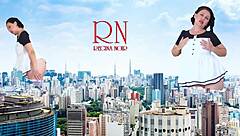 wow, a giant lady without panties walks around the city, she's as tall as king kong, amazing show of a giantess