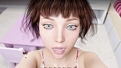 Porn game with anime-style visuals, play as a woman with heart problems