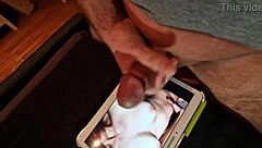 Exciting Cumshot Tribute for Beautiful Martina Fragola!