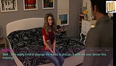 Wife and stepmother play a game