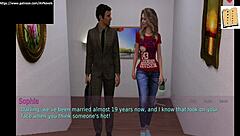 Wife and stepmother play a game