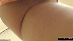 Pov Intense Masturbation On Tight Brunette's Big Ass And Tits