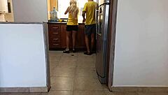 Hidden Sex With Stepmother's Husband