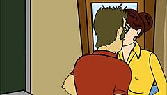 All the hot scenes of Jake’s booty call with an anime-style ending