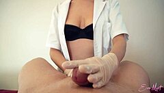 European couple's homemade video of nurse giving a handjob