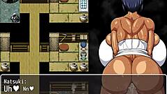 Tanned Girl Natsuki Hentai Game Ep 19 Fucking Village Sex Friends With Anal And Pussy Creampie