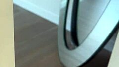 damn, that flaming hot brunette babe with big tits and pierced nipples is getting slammed doggy style!