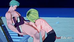 Asian boys enjoy rough anal sex in gay anime