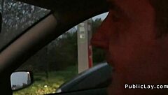 Public sex in private: European couple’s naughty indoor session