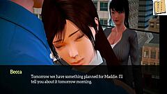 3D adult visual novel with family fantasies