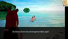 3D adult visual novel with family fantasies