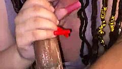 that big black cock from gakworld is fuckin my face, makin me so wet and sloppy