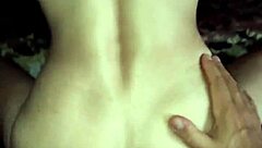 Model experiences close up homemade session.