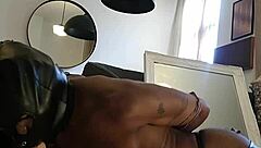 exploring throat and ass areas intimately