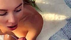 mia bandini blonde in fishnets assfucked to mouth creampied in woods