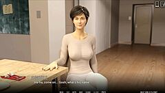 A walkthrough of the visual novel game University of Problems 161
