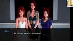 3D adult visual novel with family fantasies