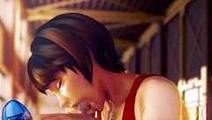 3D animated sporty scenes featuring big boobs and asses
