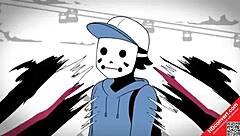 Mimes dash in cartoon adventure!