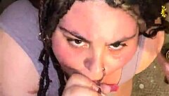 that big black cock from gakworld is fuckin my face, makin me so wet and sloppy