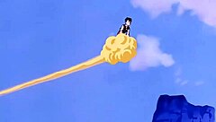 dragon ball z bulma and gohan monster encounter