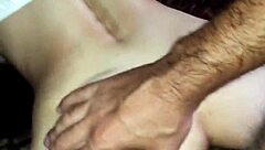 Model experiences close up homemade session.