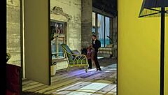 Bride sneaks a quickie at her best friend's wedding