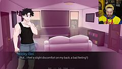 Beautiful anime pussy in the game Lustful Vengeance