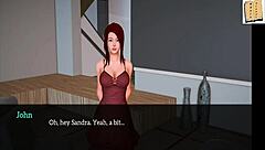 My new family episode 47 features brunette in homemade setting