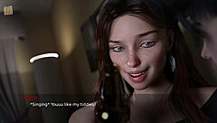 Summers gone 54: Erotic game with teen characters