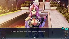 Kyonyuu Fantasy Emeralia Outdoor 3some Scene