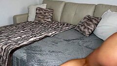 Apolonia's tight pussy masturbation with toy and creampie