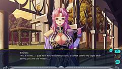 Kyonyuu Fantasy Emeralia Outdoor 3some Scene