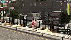 3D animated porn game in which the protagonist’s ass is admired by investors in the fashion industry