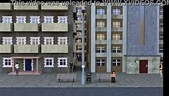 Nasty city hentai game ep 1 with homemade gloryhole feelings