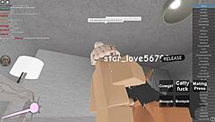 Boobjob and riding in Roblox porn