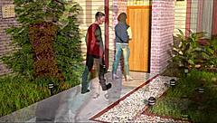 nursing back to pleasure with curvy teen