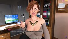 hot teacher giving handjob after foot massage in 3d hentai