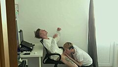 Distracting Stepbrother from Work for Tight Ass Fucking