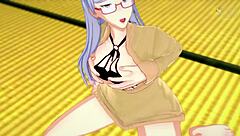 Jerk off instructions for Seiko Ayase in Dandadan anime