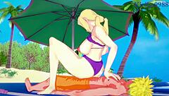3D animated sex with Tsunade and Naruto Uzumaki, a popular hentai