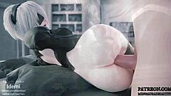 Mingrad 18 Nier Automata Special Game with Anime Cartoon