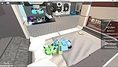 Roblox furries engage in gay oral sex act