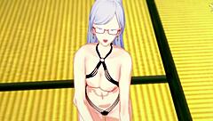 Jerk off instructions for Seiko Ayase in Dandadan anime