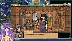 Big tits college teacher gets fucked in witch trainer game!