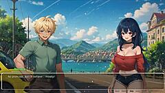Blurring the walls: Romance hentai game with 3some action