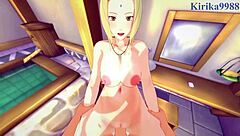 3D animated sex with Tsunade and Naruto Uzumaki, a popular hentai